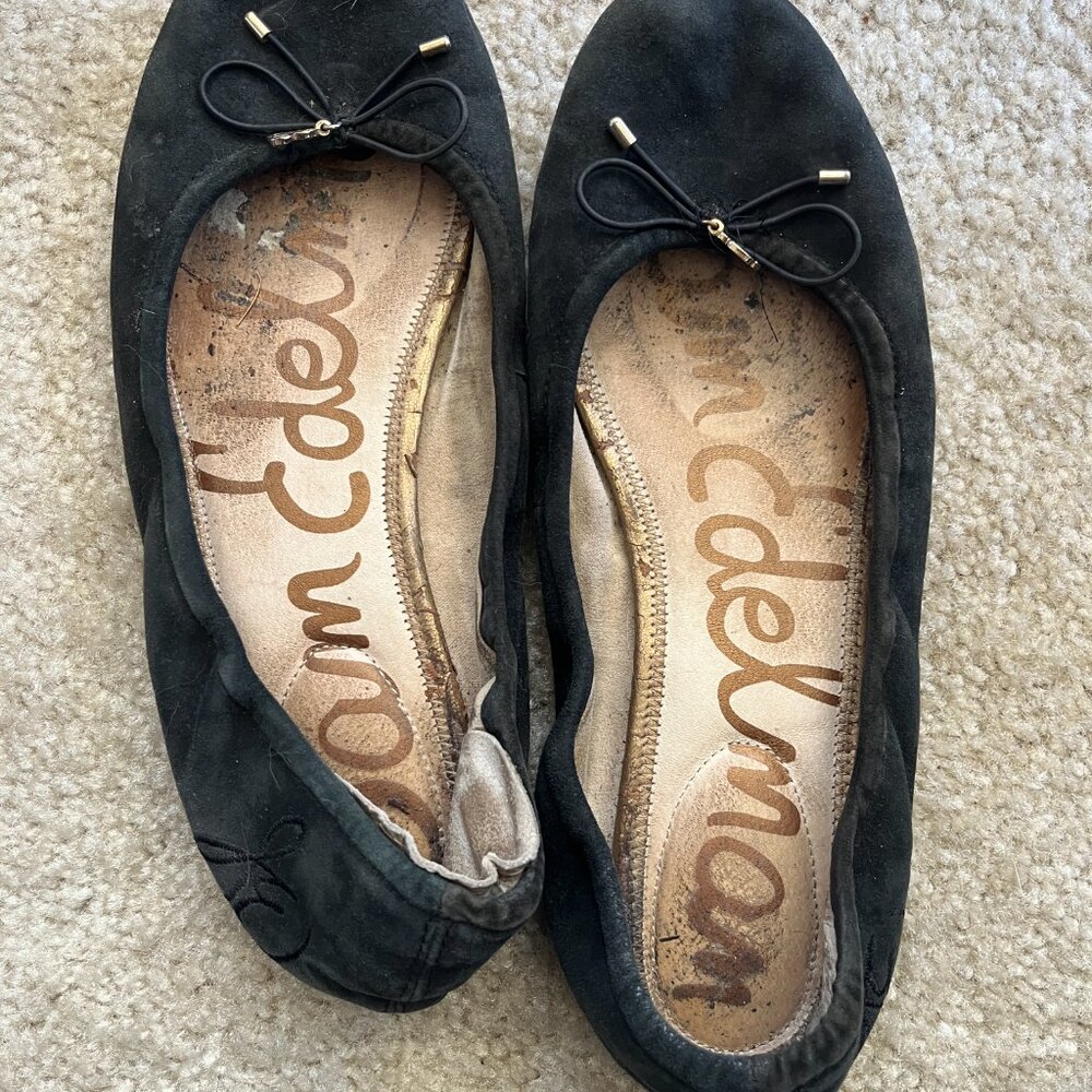Sam Edelman Felicia Flats - 9 - Black